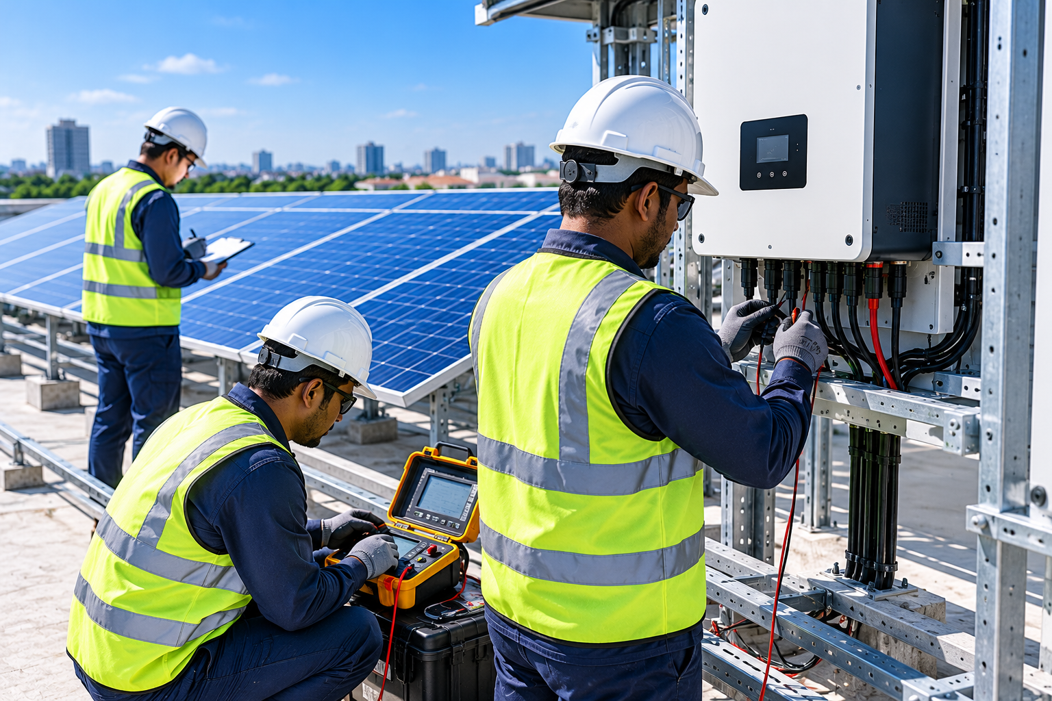 installation, testing & commissioning