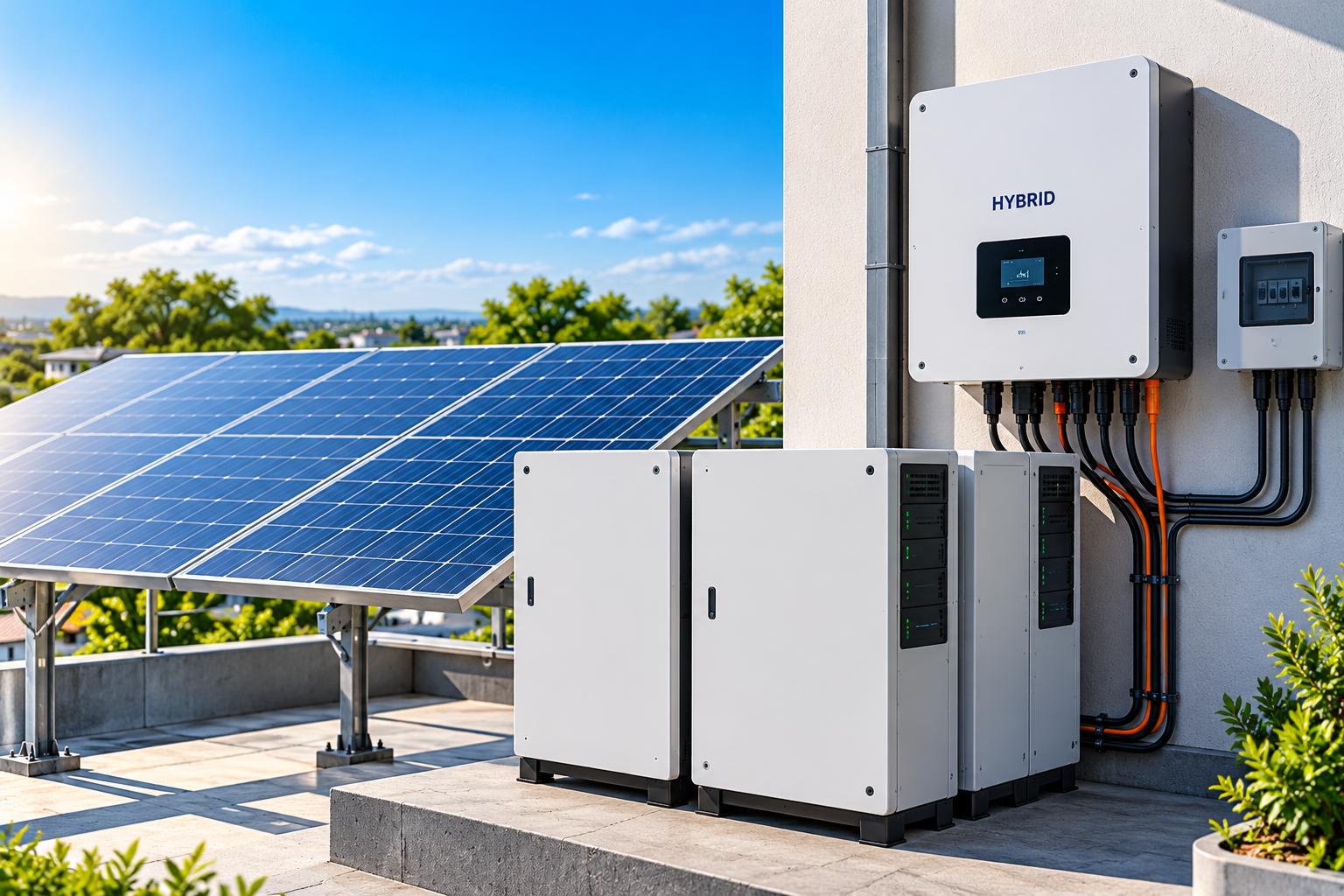 Hybrid Solar System & BESS